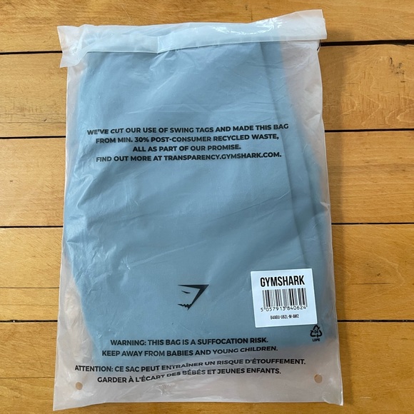 New Gymshark Crossover Leggings - Thunder Blue - Picture 4 of 4